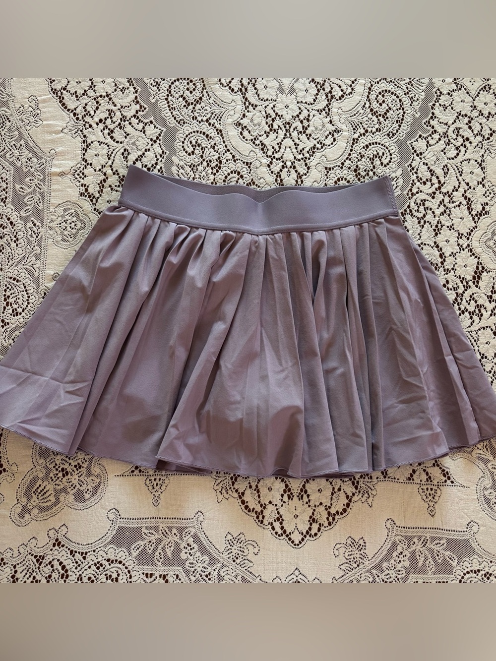 purple aritzia tna tennis skort S